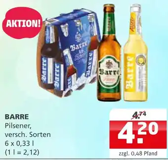 Getränke Quelle Barre pilsener Angebot