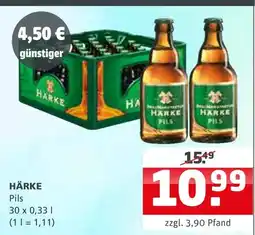 Getränke Quelle Härke pils Angebot