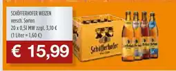Getränke Quelle Schöfferhofer weizen Angebot