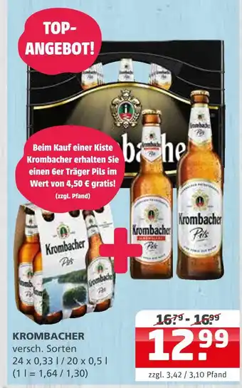 Getränke Quelle Krombacher krombacher Angebot