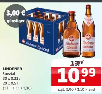 Getränke Quelle Lindener spezial Angebot