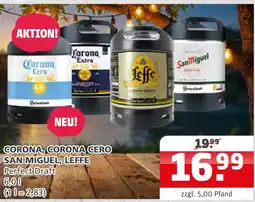 Getränke Quelle Corona, corona cero, san miguel, leffe Angebot