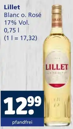 Getränkewelt Lillet blanc o. rosé Angebot