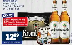 Getränkewelt Krombacher krombacher Angebot