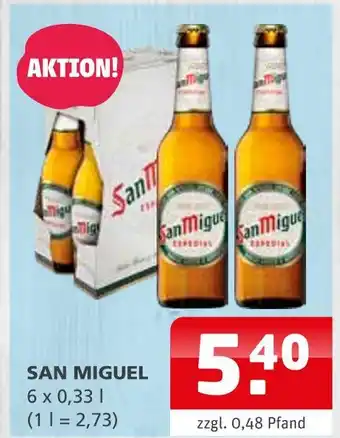 Getränke Quelle San miguel Angebot