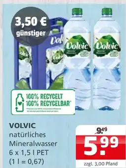 Getränke Quelle Volvic natürliches mineralwasser Angebot