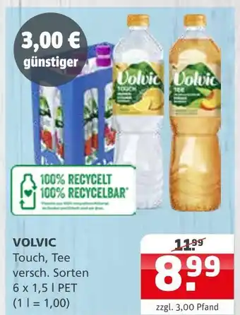 Getränke Quelle Volvic touch, tee Angebot