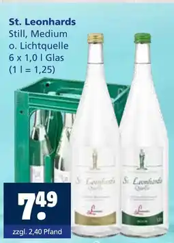Getränkewelt St. leonhards still, medium o. lichtquelle Angebot