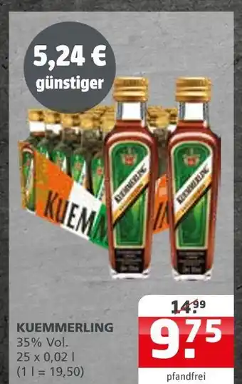 Getränke Quelle Kuemmerling Angebot