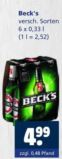 Getränkewelt Beck's beck's Angebot