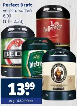 Getränkewelt Perfect draft Angebot