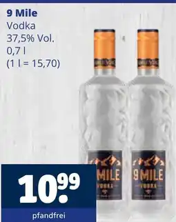 Getränkewelt 9 mile vodka Angebot