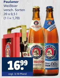 Getränkewelt Paulaner weißbier Angebot