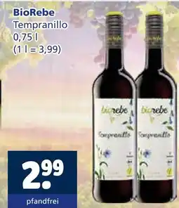 Getränkewelt Biorebe tempranillo Angebot