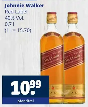 Getränkewelt Johnnie walker red label Angebot