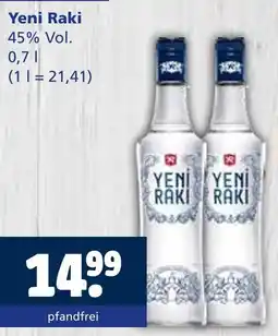 Getränkewelt Yeni raki Angebot