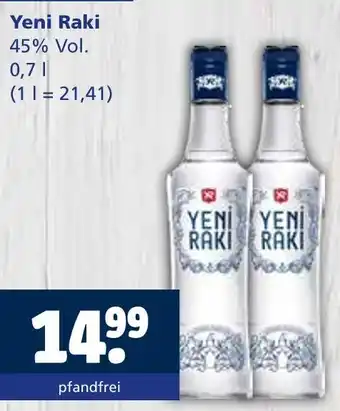 Getränkewelt Yeni raki Angebot