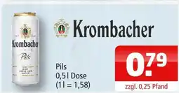 Getränke Oase Krombacher pils Angebot