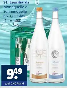Getränkewelt St. leonhards mondquelle oder sonnenquelle Angebot