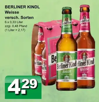 Getränkeparadies Gefromm Berliner kindl weisse Angebot
