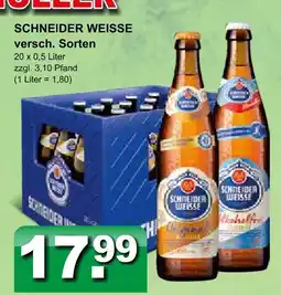Getränkeparadies Gefromm Schneider weisse Angebot
