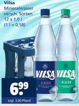 Getränkewelt Vilsa mineralwasser Angebot