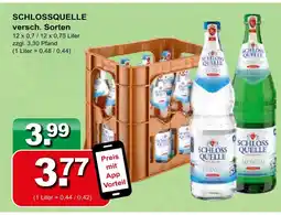 Getränkeparadies Gefromm Schlossquelle Angebot