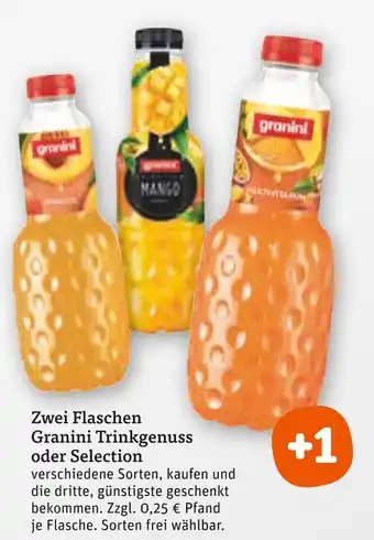 tegut Granini granini trinkgenuss oder selection Angebot