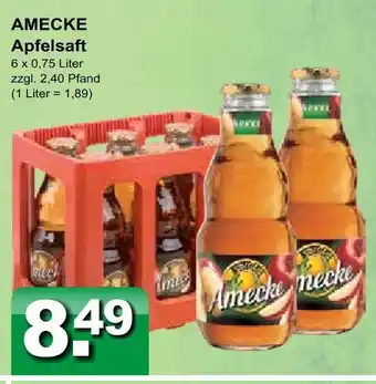 Getränkeparadies Gefromm Amecke apfelsaft Angebot