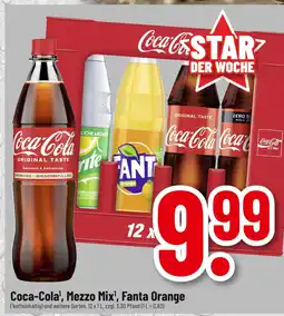 trinkgut Coca-cola coca-cola, mezzo mix, fanta orange Angebot