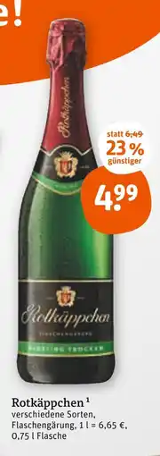 tegut Rotkäppchen rotkäppchen Angebot