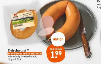 tegut Metzgerfrisch fleischwurst Angebot