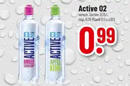 trinkgut Active o2 himbeer cranberry Angebot