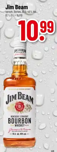 trinkgut Jim beam kentucky straight bourbon whiskey Angebot