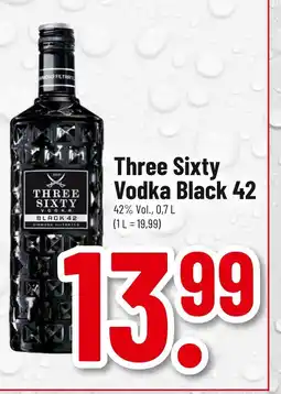 trinkgut Three sixty vodka black 42 Angebot