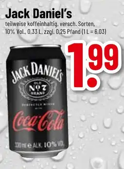 trinkgut Jack daniel’s coca cola Angebot