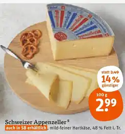 tegut Schweizer appenzeller Angebot