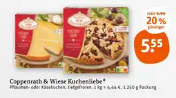 tegut Coppenrath & wiese pflaumen- oder käsekuchen Angebot