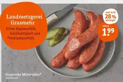 tegut Landmetzgerei grasmehr mettenden Angebot