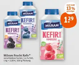 tegut Milram milram frucht kefir Angebot