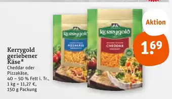 tegut Kerrygold cheddar oder pizzakäse Angebot