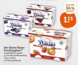 tegut Bauer der kleine bauer fruchtjoghurt Angebot