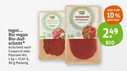 tegut Tegut... bio vegan bio-aufschnitt Angebot
