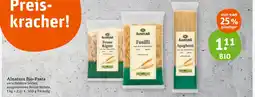 tegut Alnatura bio-pasta Angebot