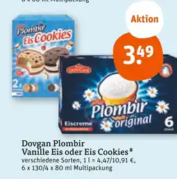 tegut Dovgan plombir vanille eis oder eis cookies Angebot