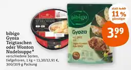 tegut Bibigo gyoza teigtaschen oder wonton nudelsuppe Angebot