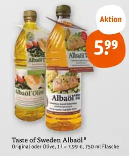 tegut Taste of sweden albaöl original oder olive Angebot