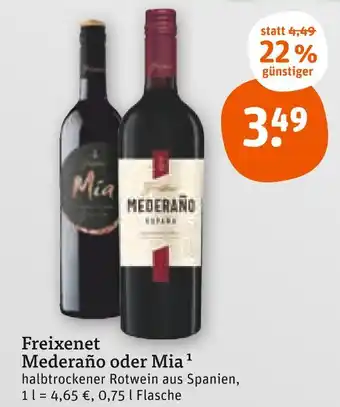 tegut Freixenet mederano oder mia Angebot