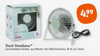 tegut Tisch ventilator Angebot