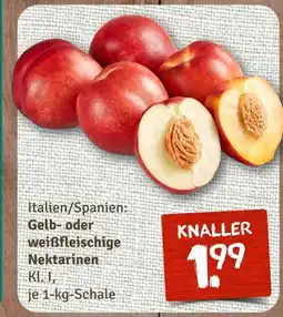 nahkauf Gelb- oder weißfleischige nektarinen Angebot